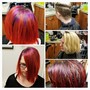 ALL OVER Color and HAIRCUT