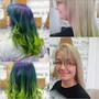 ALL OVER Color and HAIRCUT