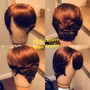 Formal Updo (Natural Hair)