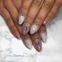 4 Detailed Nail Designs (2 Nails On Each Hand)