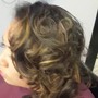 Updo style/formal style