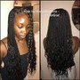 Kid's Knotless Braids