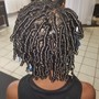 Inter-locking of locs