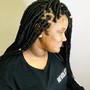 Medium box braid Takedown removal