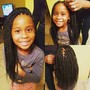 Large Tail Bone Box Braids