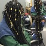 Beading on Braids