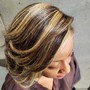 Permanent color (touch up) and style