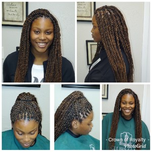 Schedule Appointment with Royalty Braids~N~Lashes