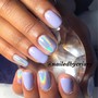 The Glow Halo/Chrome/Mermaid Nails