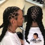 Knotless braids