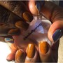 The Glow Acrylic Dipped Nails w/ Extensions