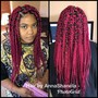 Tribal Braids with Regular Braids