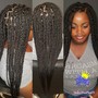 Natural Hair Boho Braids