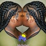 Natural Hair Boho Braids