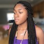 Tribal braids/ Sew in