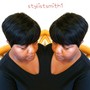 full head sewin with closure