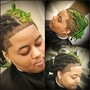 Junior Edge Up Around Locs/Braids