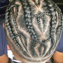 Knotless Cornrows(L-M)