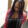 Smedium Faux locks/or Butterfly locks mid back