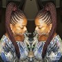 Flat double strand twist