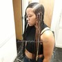 New Customized braided lace wig