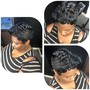 Signature Short Pixie Cut with -Style