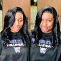 Partial sew-in (half head)