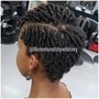 Kid braid with extension