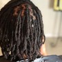 Faux goddess locs