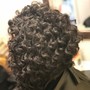 Natural Perm Rods/ shampoo/ steam treatment