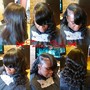 Full Sew In/long hair or natural hair additional charge