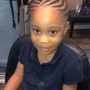 Kid's knotless Braids 3-10