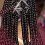 Medium Box Braids