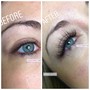 Hybrid Mink Lashes (a mix of natural and volume)