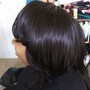 Natural Hair Silk Press