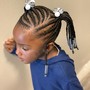 Knotless kid braids (12inch)