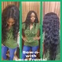 Lace Wig Sew -in install