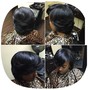 Relaxer Retouch Style Cut