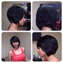 Relaxer Retouch Style Cut