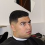 Men's shear cut and style(no beard)