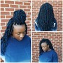 Two strand twist natural hair (singles)