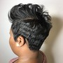 Flexi Rods on Natural Hair