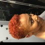 Permanent Color  on natural hair