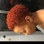 Permanent Color  on natural hair