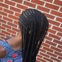 Box/Knotless Braid removal