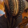 3-4 Feed-In Braids