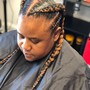 Cornrow removal (natural hair)