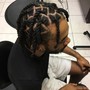 Men two strand twist