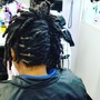 Retwist with curls