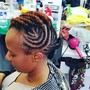 2 feed in Braids